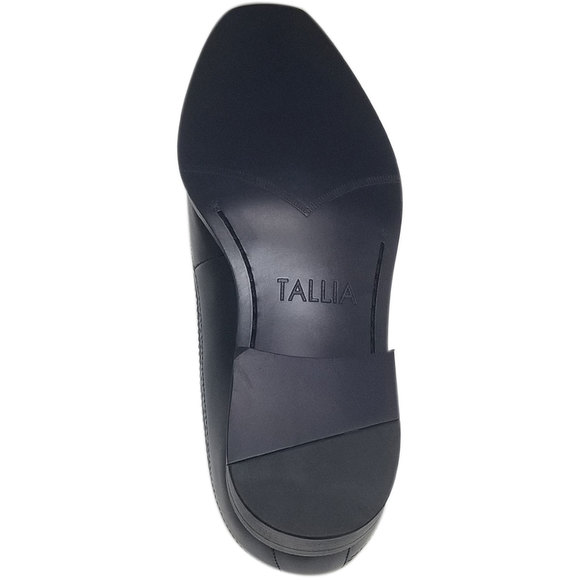 Tallia Men's Sergio Mixed-Media Tweed Oxfords Dark Blue - Picture 5 of 6